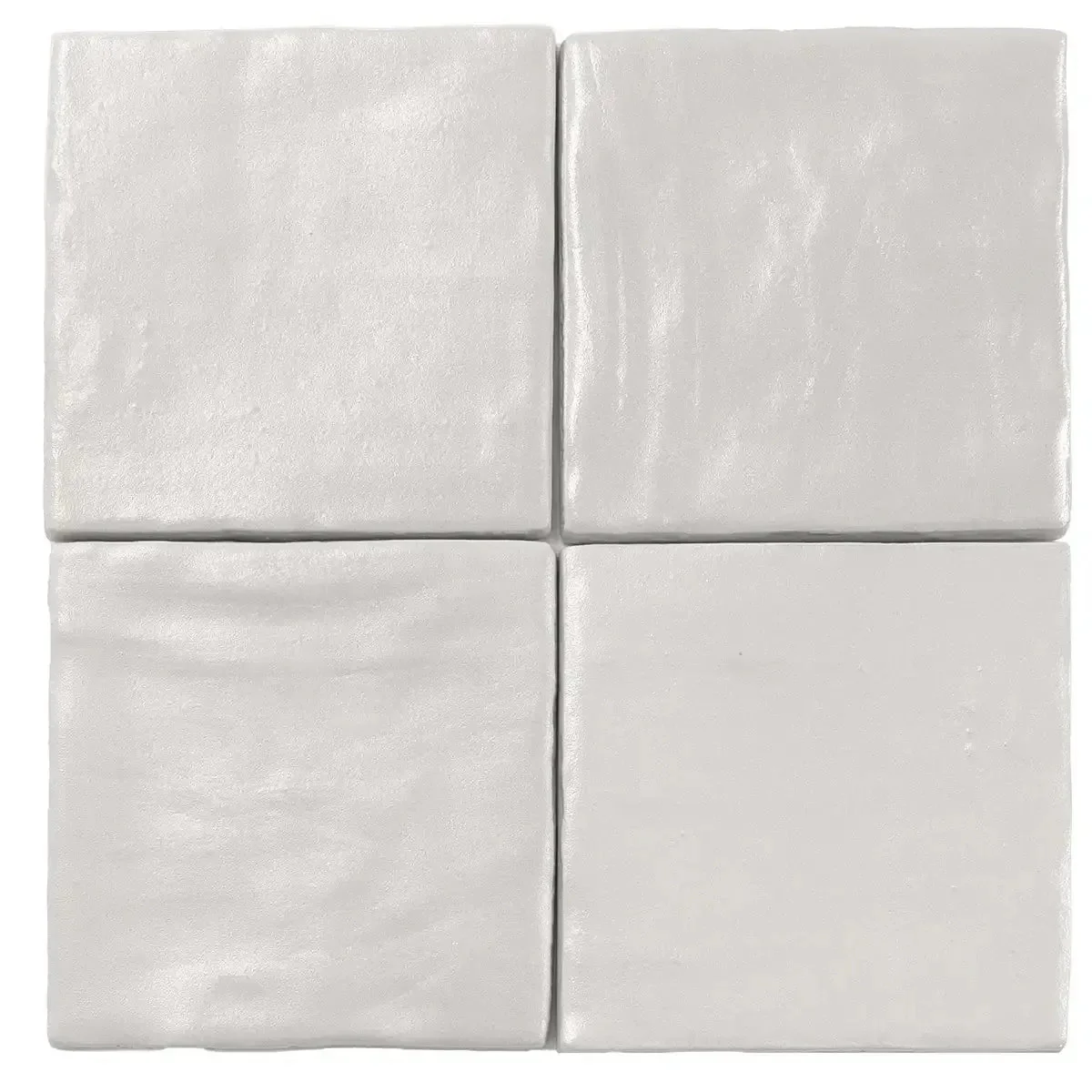 Mallorca White Ceramic Tile 4x4 - Image 4